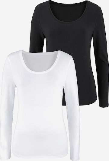 Marškinėliai iš VIVANCE, spalva – juoda / balta, Prekių apžvalga