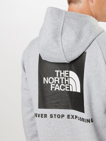 THE NORTH FACE Regular fit Sweatshirt 'Red Box' in Grey