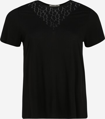 ABOUT YOU Curvy Shirt 'Erin' in Schwarz: predná strana