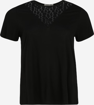 ABOUT YOU Curvy T-shirt 'Erin' i svart: framsida