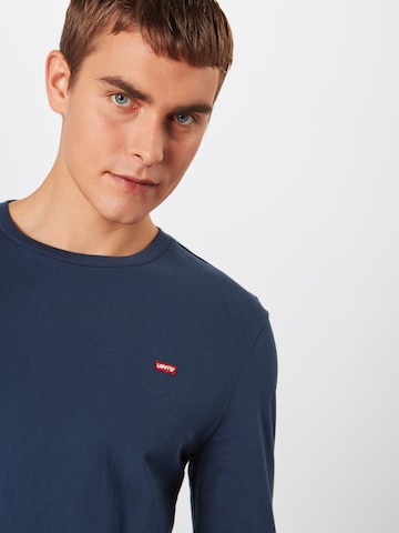LEVI'S ® - Ajuste regular Camiseta 'LS Original HM Tee' en azul
