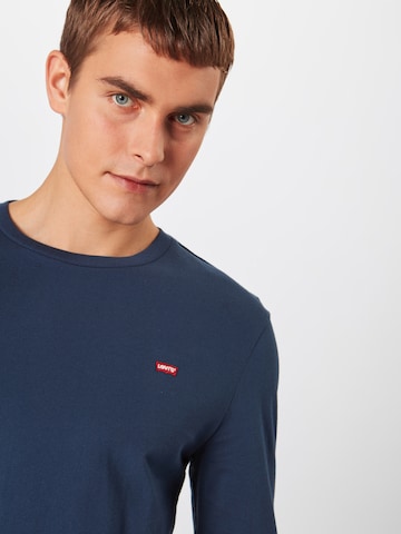 LEVI'S ® Regular fit Shirt 'LS Original HM Tee' in Blue