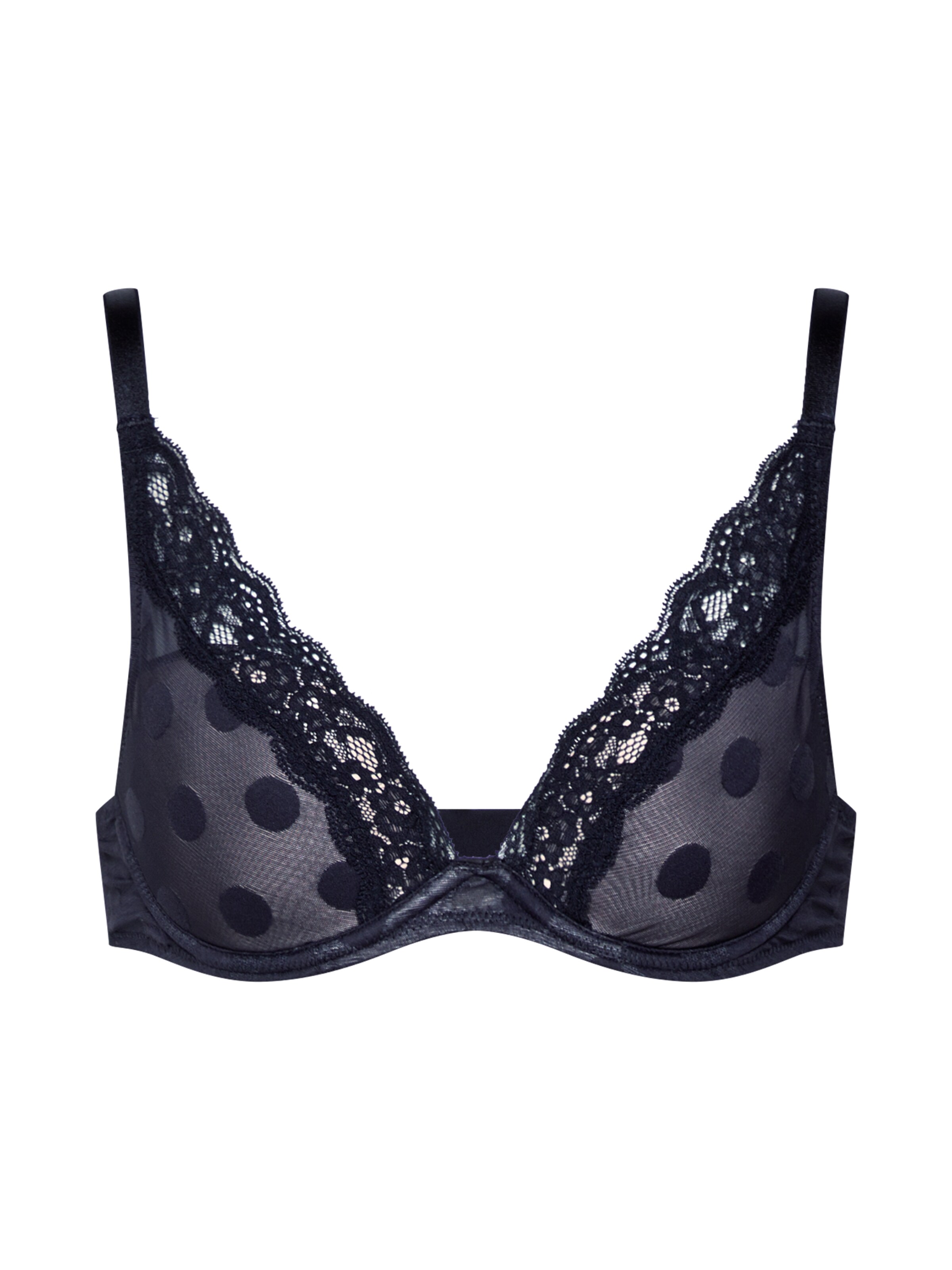 PASSIONATA - BH 'Brooklyn' in de kleur Zwart