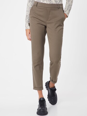VERO MODA tavaline Chino-püksid 'VMMaya', värv roheline: eest vaates