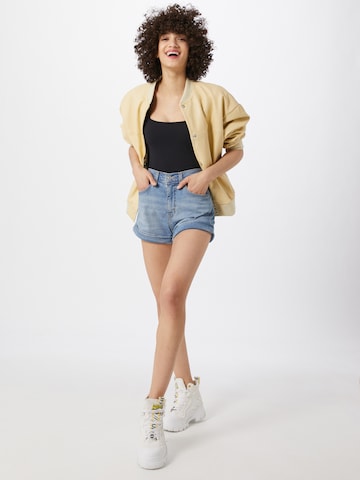 LEVI'S ® Loose fit Jeans 'Mom A Line Shorts' in Blue