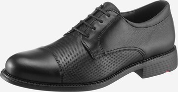 LLOYD Lace-Up Shoes in Black: front