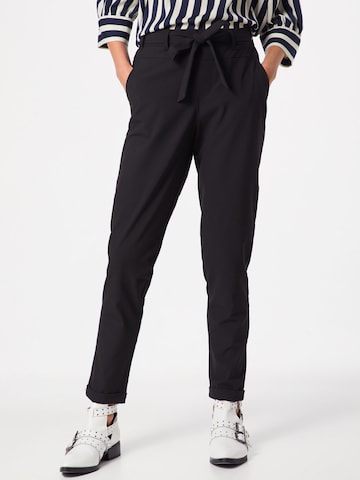 Kaffe Tapered Pants 'Jillian' in Black: front