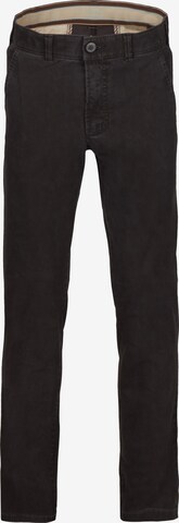 Hinrichs Slimfit Chino 'Garvey' in Grijs: voorkant