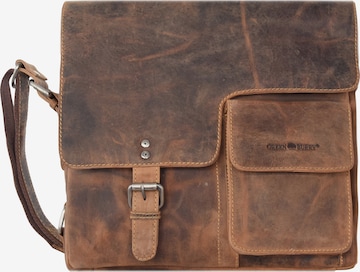 Borsa a tracolla 'Vintage Revival Vol. 1' di GREENBURRY in marrone