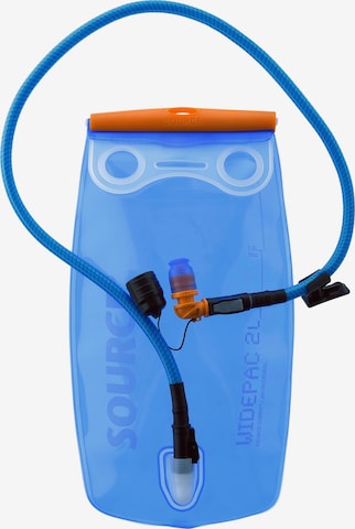 Source Drinking Bottle 'Ultimate Hydration System' in Blue: front