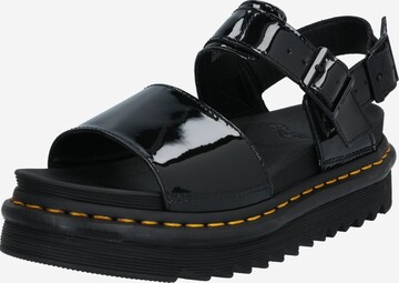 Sandales 'Voss' Dr. Martens en noir : devant