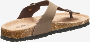 Cruz T-Bar Sandals 'Barns' in Beige