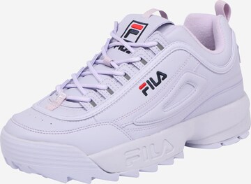 FILA Athletic Shoes 'DISRUPTOR' in Purple: front