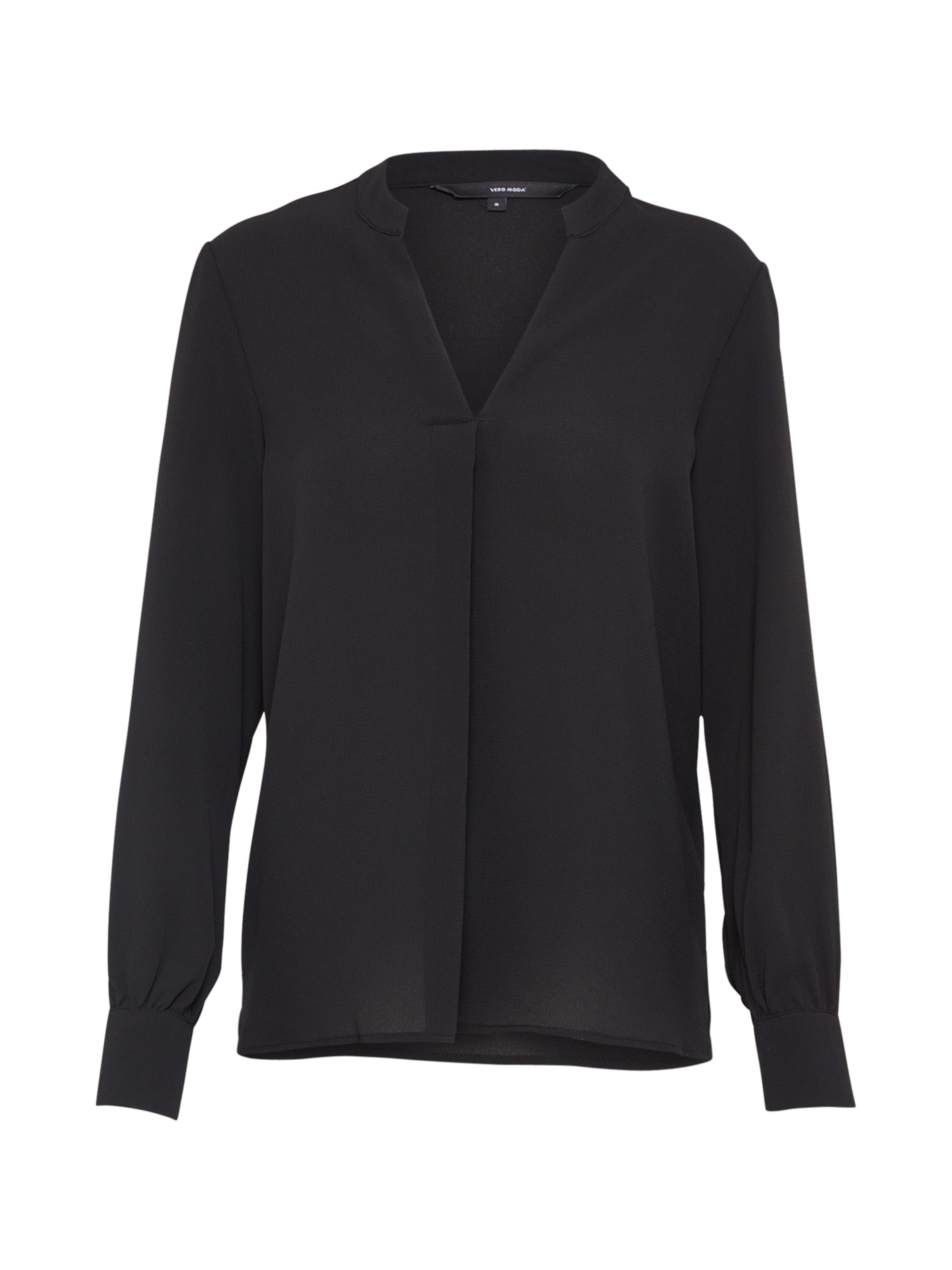 VERO MODA - Blouse 'SASHA ROME' in de kleur Zwart