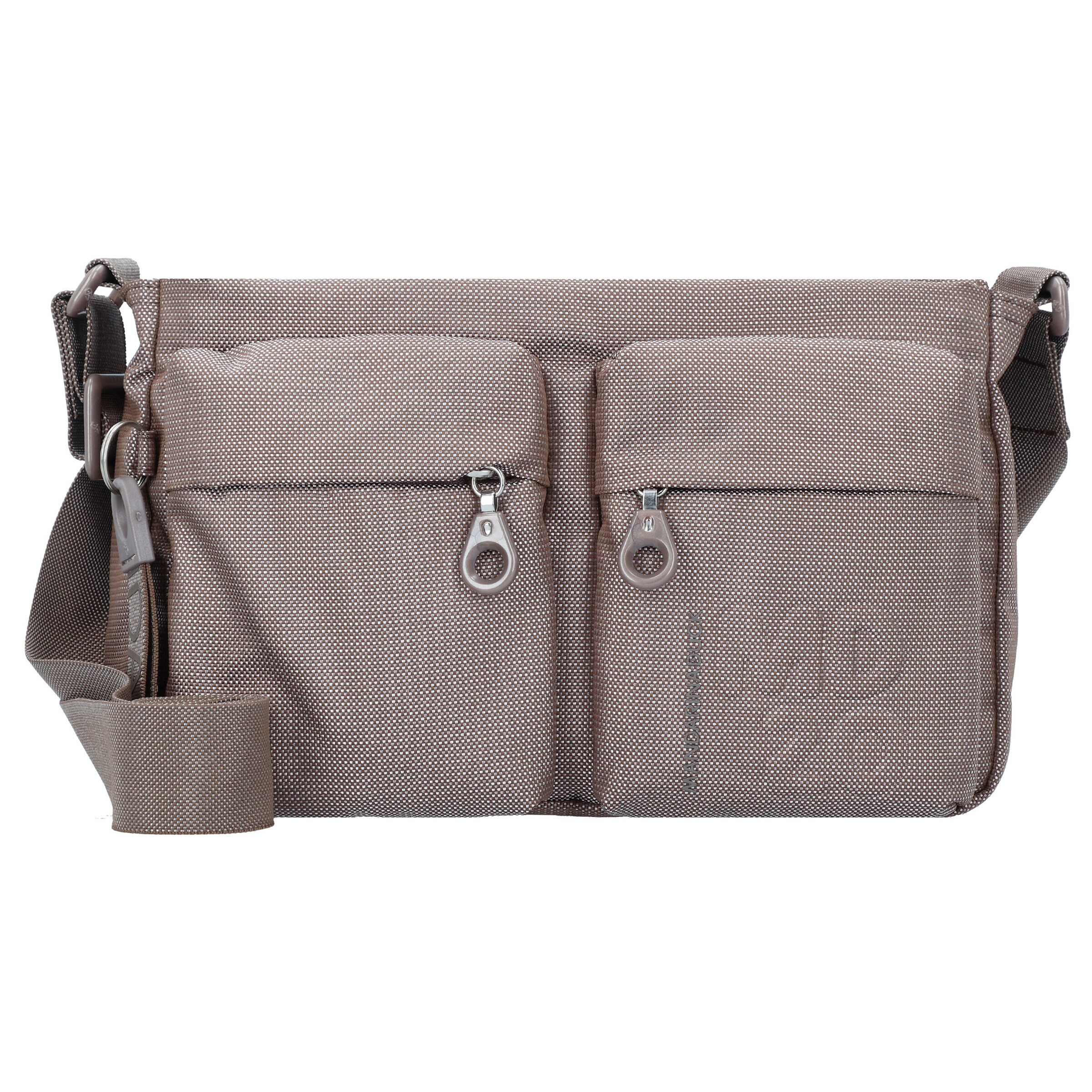 MANDARINA DUCK Crossbody Bag 'MD20' in Grey: front