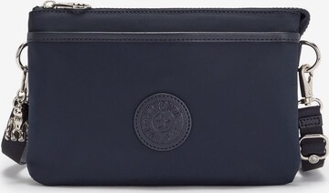 KIPLING - Mala de ombro 'Riri' em azul: frente