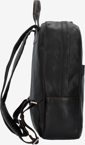 JOOP! 'Bonola' Business Rucksack Leder 40 cm Laptopfach in Braun