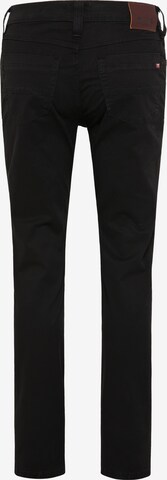 Coupe slim Pantalon 'Washington' MUSTANG en noir