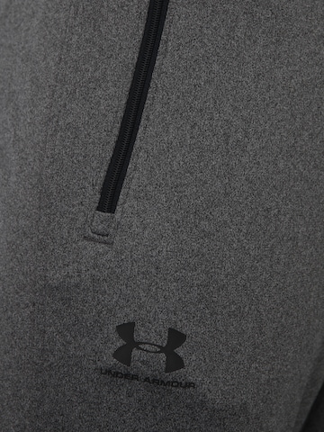 UNDER ARMOUR Tapered Sporthose in Grau