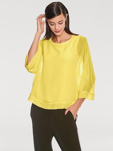 Camicia da donna di heine in giallo: frontale