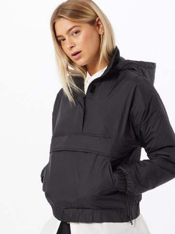 Urban Classics Between-Season Jacket in Black: front