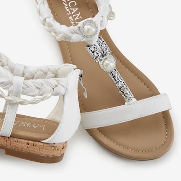 LASCANA Strap Sandals in White