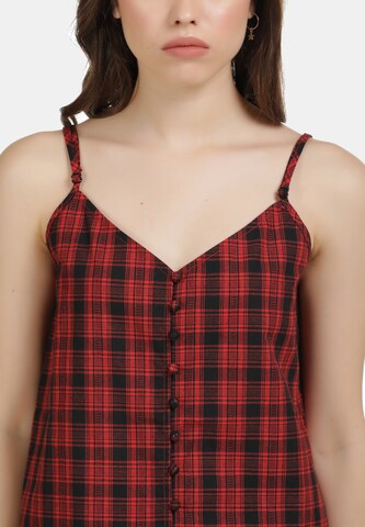 MYMO Top in Red: front