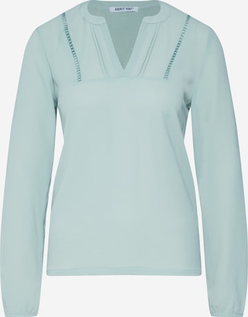 ABOUT YOU Blouse 'Aimee' in Blauw: voorkant