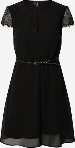 VERO MODA Φόρεμα κοκτέιλ 'NADIME' σε μαύρο: μπροστά