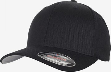 Flexfit Cap 'Wool Blend' in Black: front