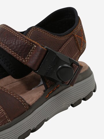 CLARKS Hiking Sandals in Brown