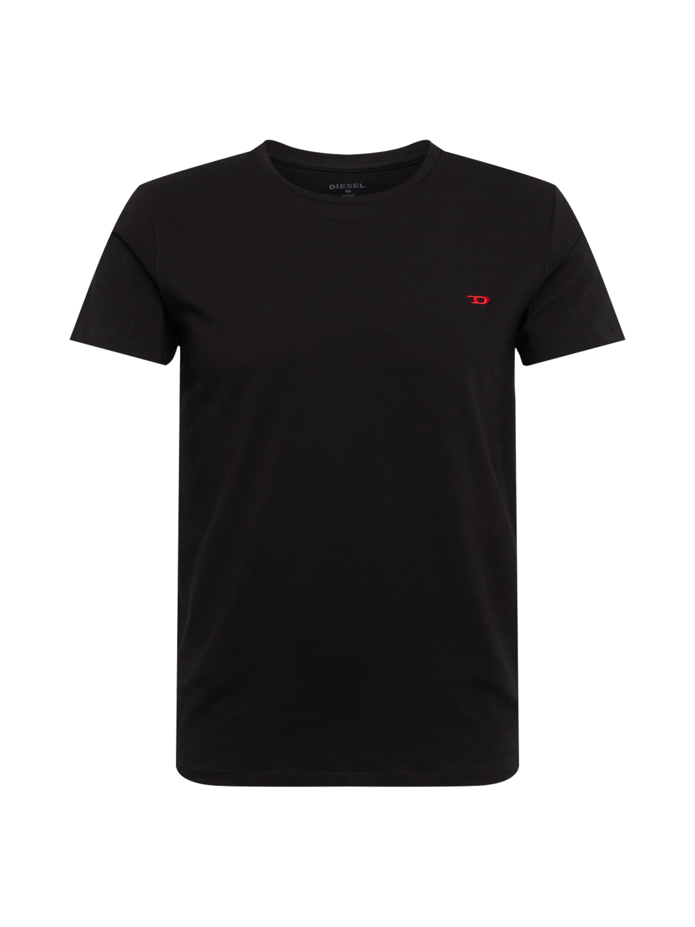 DIESEL - Shirt 'UMTEE-RANDALTHREEPACK' in de kleur Zwart