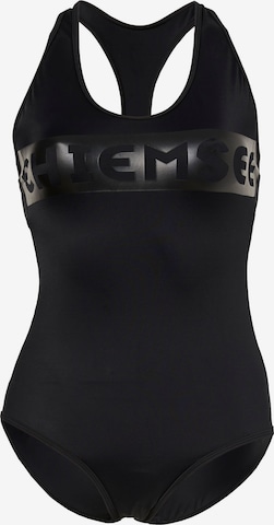 CHIEMSEE Regular Swimsuit in Black: front