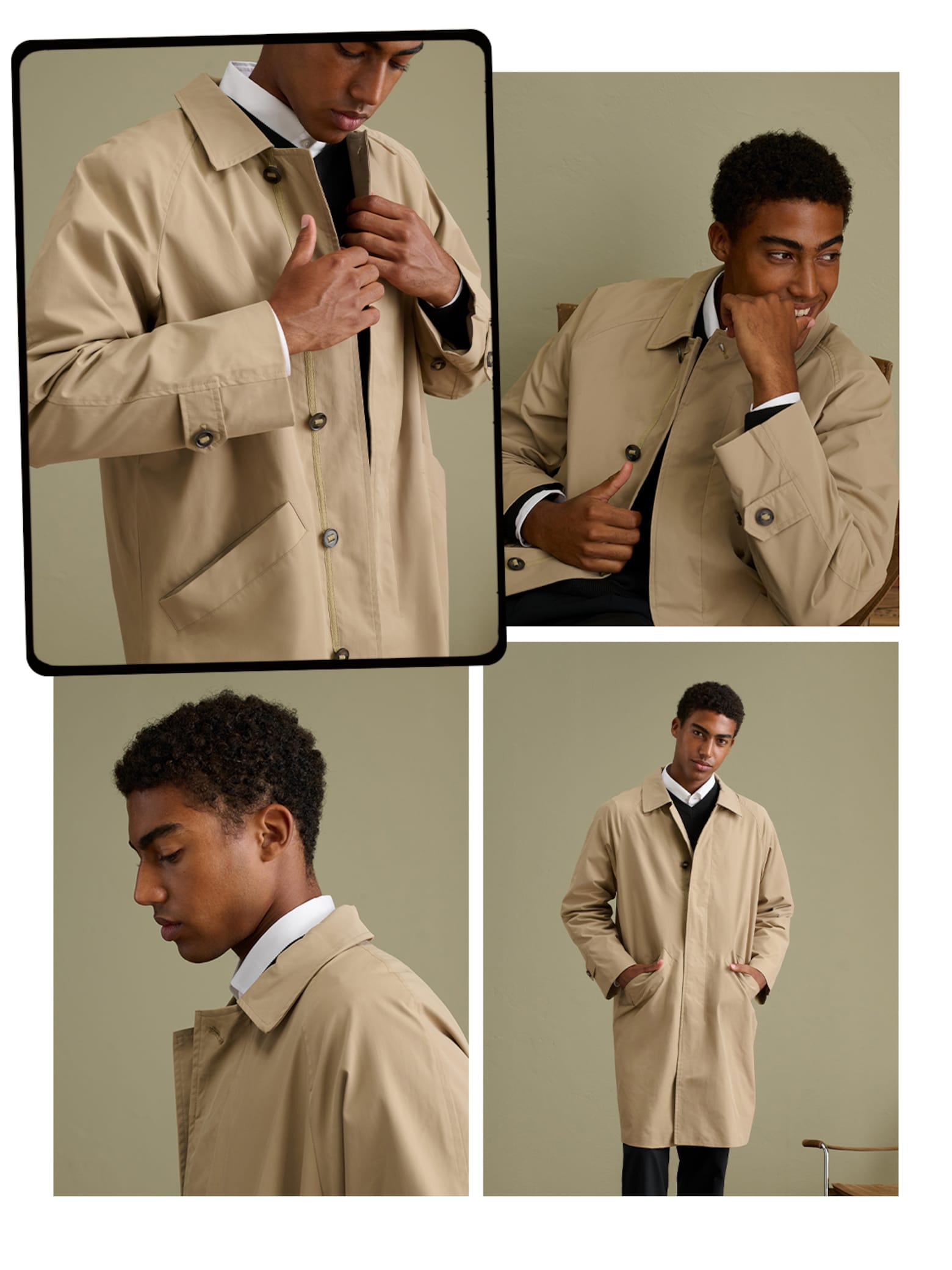 Alexander - Beige Trenchcoat Look