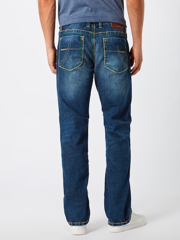 CAMP DAVID Jeans 'NI:CO:R611 Regular Fit' in Blau: zadná strana