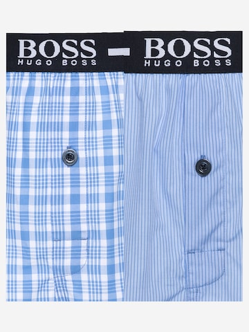 Boxers BOSS Orange en bleu