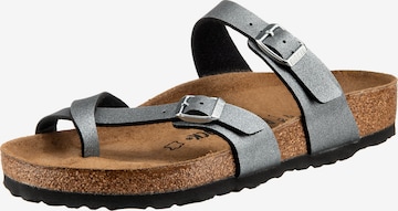 Séparateur d'orteils 'Mayari' BIRKENSTOCK en argent : devant