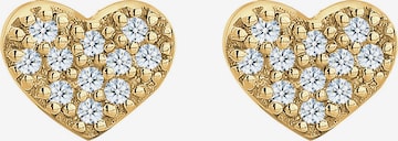 ELLI PREMIUM Earrings 'Herz' in Gold