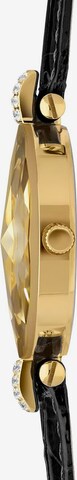 JOWISSA Quarzuhr 'Facet Strass' Swiss Ladies Watch in Gold