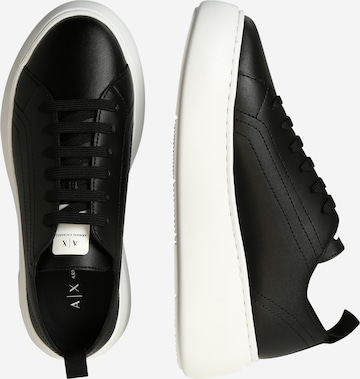 Sneaker low de la ARMANI EXCHANGE pe negru