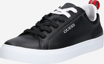 Baskets basses 'Luiss' GUESS en noir : devant