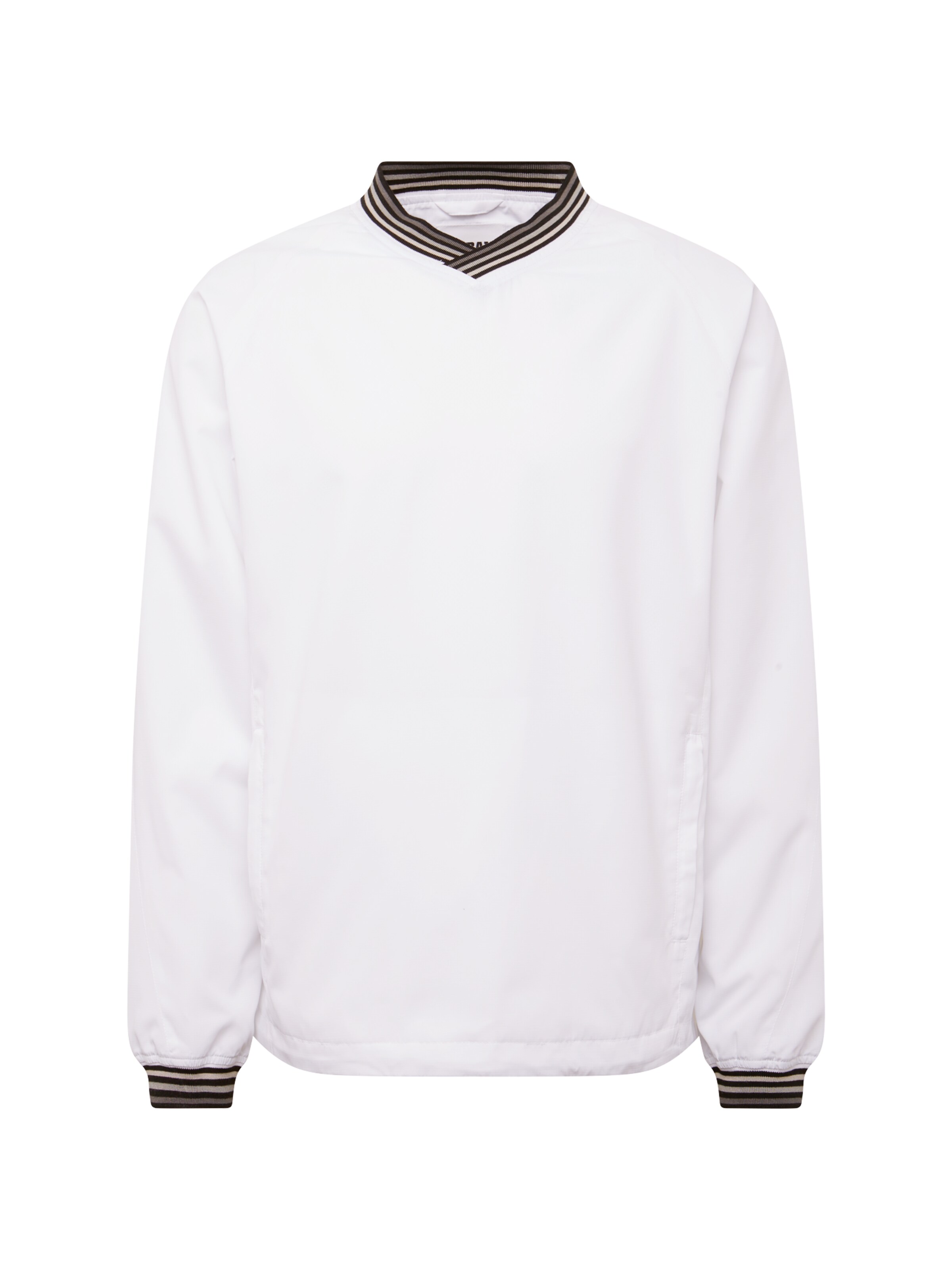 Urban Classics Средняя посадка Демисезонная куртка в Белый: спереди