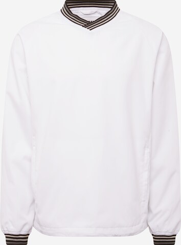 Urban Classics Between-Season Jacket in White: front