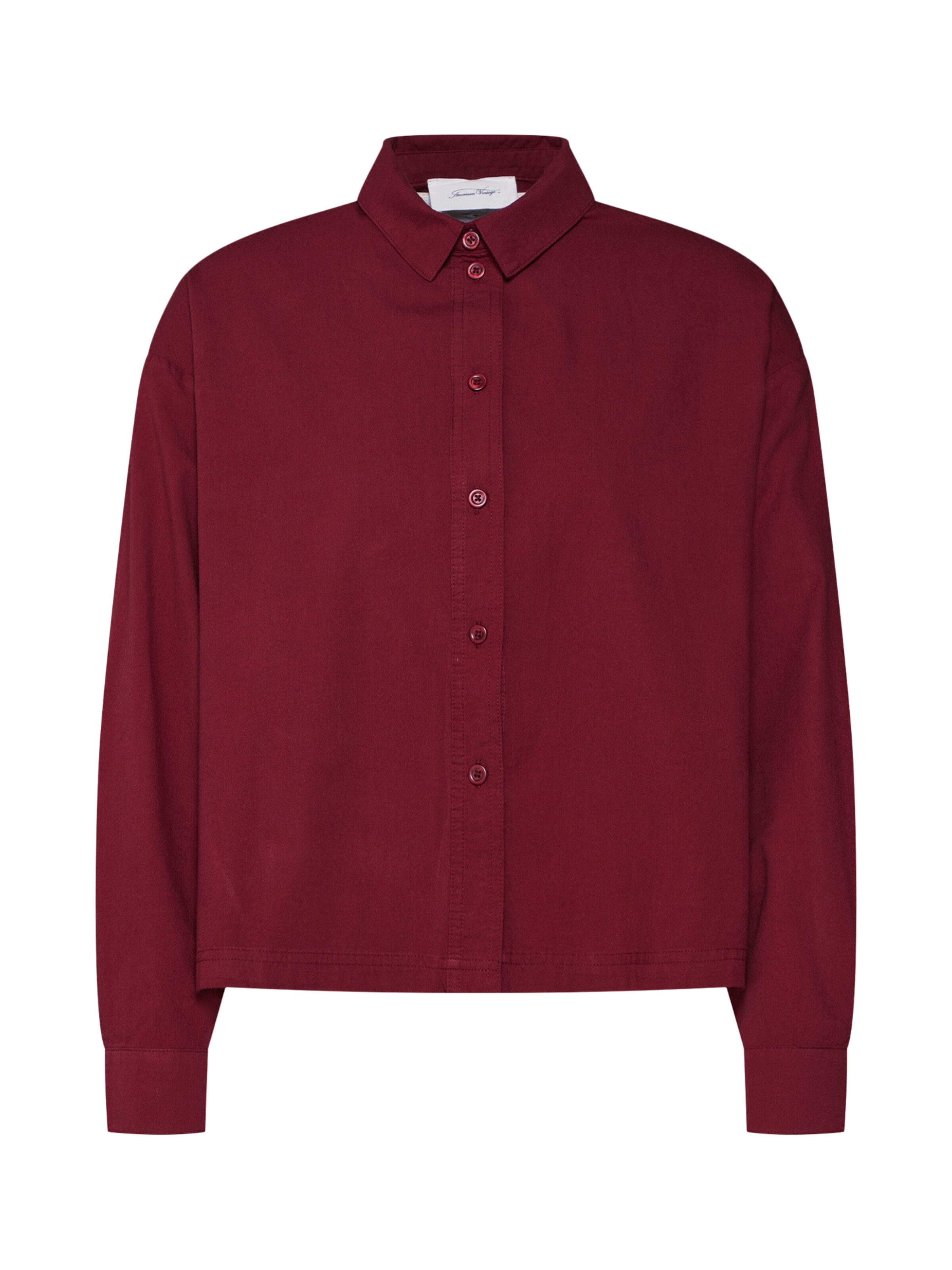 AMERICAN VINTAGE - Bluse 'PIZABAY' in bordeaux