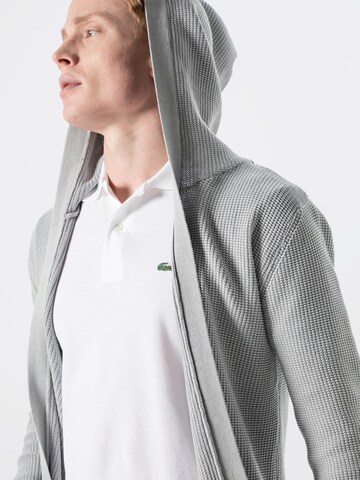 INDICODE JEANS Gebreid vest 'Graham' in Grijs