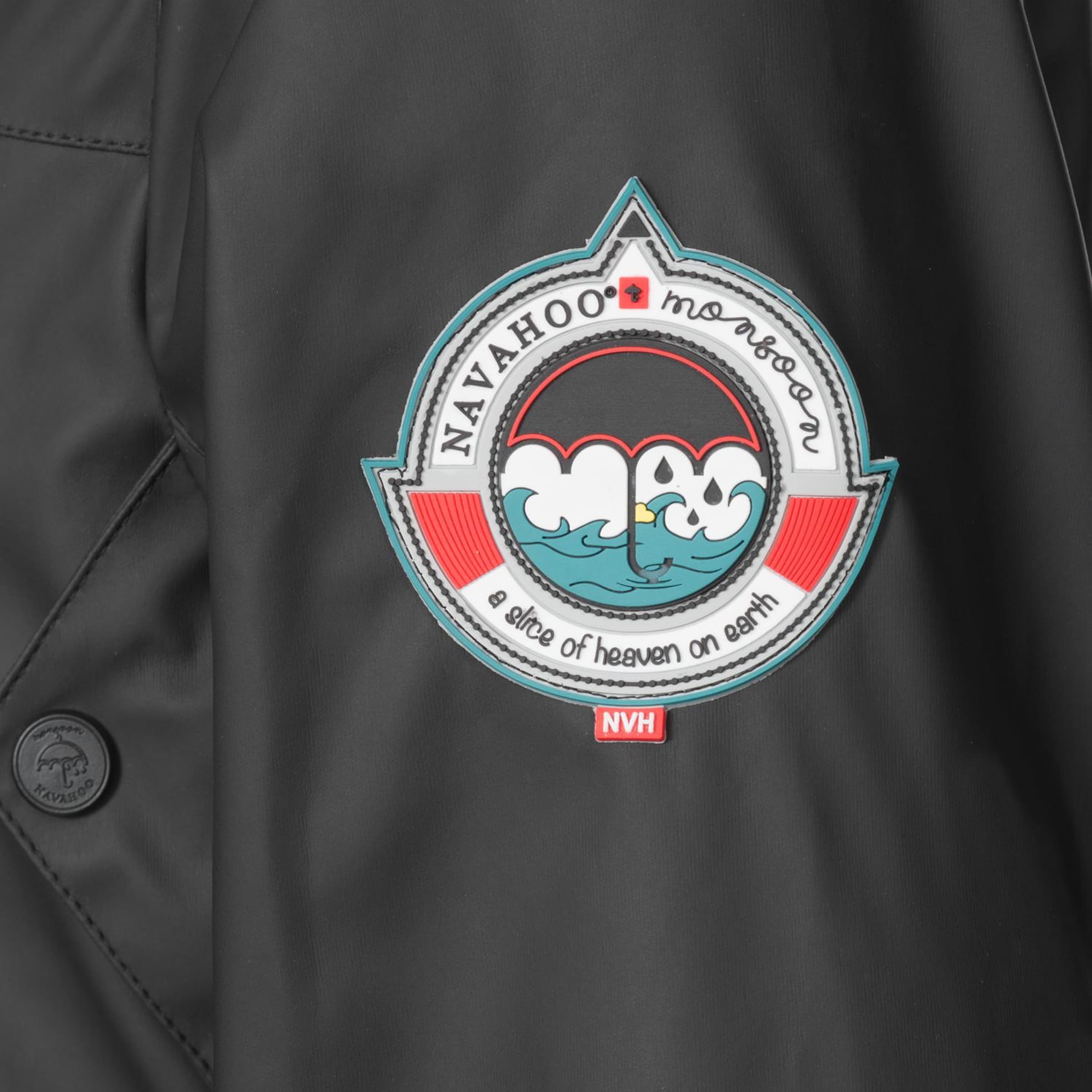 NAVAHOO Ανοιξιάτικο και φθινοπωρινό παλτό 'Deike' σε μαύρο