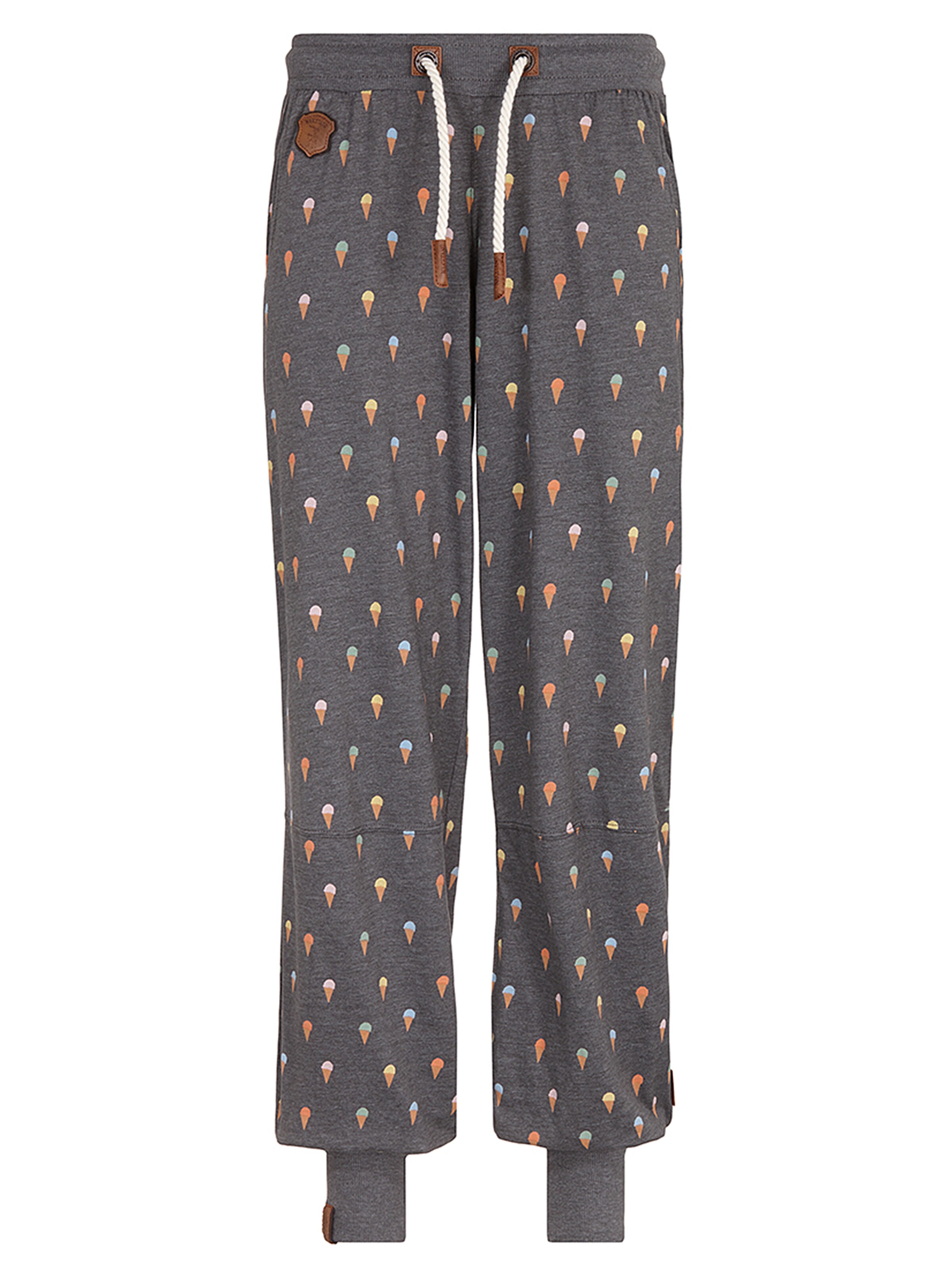 naketano Kalhoty - šedá / tmavě šedá