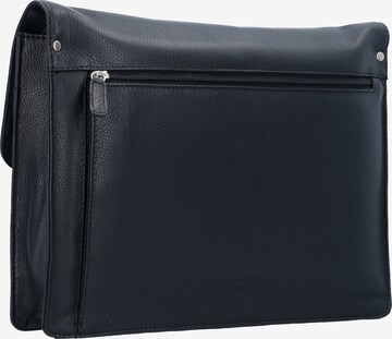 LEONHARD HEYDEN Document Bag 'Berlin' in Black