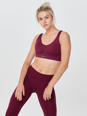 ONLY PLAY Bustier Sport bh in Lila: voorkant