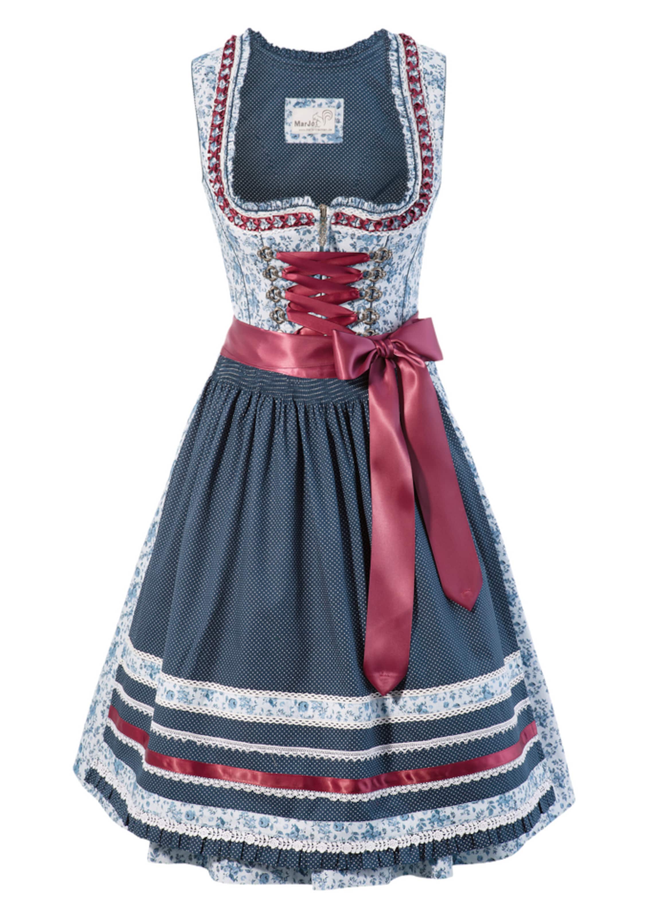 MARJO Dirndli 'Natalia 55' - kék